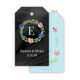 Floral Wreath Hanging Gift Tags with Organza Bags Image 3 of 5